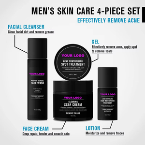 Thanh lọc người đàn ông Chăm Sóc Da thiết lập phù thủy Hazel & chiết xuất cây trà cho mụn trứng cá-dễ bị da làm sạch sâu & kiểm soát dầu ban đêm thói quen - Product Image 4