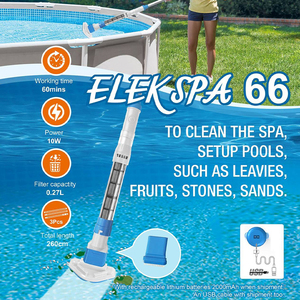 Limpiadores automáticos inalámbricos portátiles <span class=keywords><strong>para</strong></span> <span class=keywords><strong>piscinas</strong></span> y spas sobre el suelo con filtro <span class=keywords><strong>para</strong></span> filtración - Product Image 2
