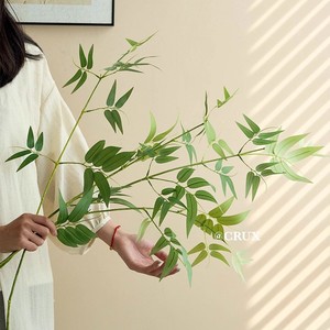 Planta de bambú artificial, flor de seda, decoración de estilo chino para sala de estar, sala de té, decoración zen para el hogar - Product Image 3