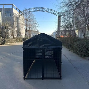 Stylo de jeu pour chien en métal noir de haute qualité avec un cadre confortable pour la maison de votre animal de compagnie - Product Image 4