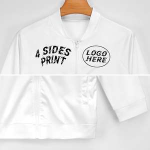 Blouson Bomber d'Hiver de Haute Qualité en Gros, Personnalisable avec Votre Logo, Texte ou Photo, Décontracté, Entièrement Zippé, Coupe-Vent, Écologique - Product Image 3