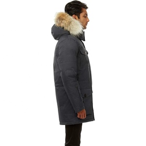 <strong>Men's</strong> Insulated Down <strong>Parka</strong> <strong>Fur</strong> <strong>Hooded</strong> Thicken Windproof Winter Jacket Snow Coat <strong>Parkas</strong> - Product Image 3