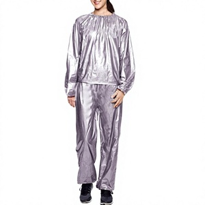 Combinaison de sauna SeeMore QIYU pour homme, durable, pour la maison, perte de poids, exercice, amincissement, entraînement, anti-déchirure, en fibre de polyester, combinaison de sudation - Product Image 3