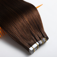 Prix de gros usine – Bande adhésive pour extensions de cheveux européens naturels, cheveux humains Remy double drawn, grand stock disponible