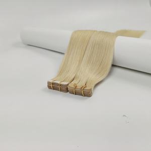 Extensions de cheveux vierges européennes de haute qualité, cuticules intactes, style lisse, sans couture, double trame, cheveux humains - Product Image 3