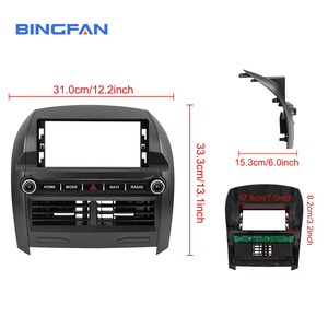 4G + WIFI 8 Core شاشة لمس كاملة مشغل سيارة أندرويد DSP <span class=keywords><strong>Car</strong></span> play بوصة إطار سيارة راديو لتويوتا كورولا - Product Image 2