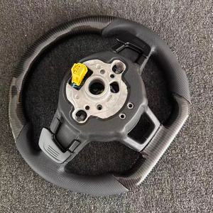 Volant sport en fibre de carbone personnalisé pour Volkswagen VW <span class=keywords><strong>Golf</strong></span> 5 MK6 MK7 MK8 Jetta Passat B8 Polo Tiguan GTI - Product Image 5