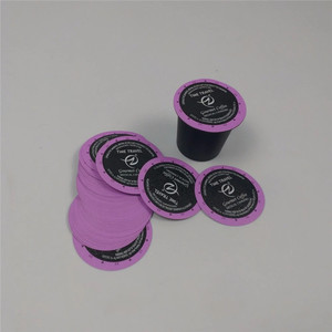 De aluminio de alta calidad de café cápsula <span class=keywords><strong>k</strong></span> taza tapas keurig 2,0 compatible con kcup de sellado de tapas <span class=keywords><strong>k</strong></span>-taza de tapas - Product Image 3