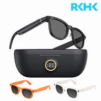 Gafas Inteligentes con IA, Cámara HD 4K de 8MP, Audio BT 5.3 de Oreja Abierta, Traducción en Tiempo Real, Control Táctil, Gafas Inalámbricas