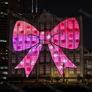 Système de projection architecturale extérieure pour affichages holographiques de bâtiments, spectacles vidéo 3D et projets d'éclairage de façade - Product Image 5