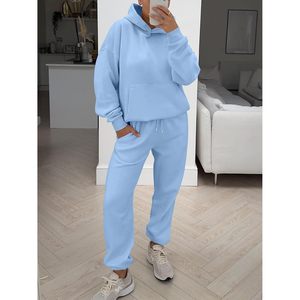 Ensemble de survêtement 2 pièces pour femme FOXA, sweat-shirt oversize et pantalon de survêtement, style Y2K, décontracté, pour l'automne - Product Image 6