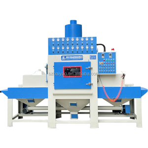 Sabbiatrice Automatica ad Alta Produzione per Cerchioni Auto, Tipo a Nastro Trasportatore, Sabbiatrice a Graniglia - Product Image 3