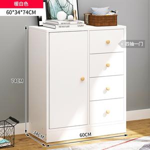 Mobile Wooden Desk Side Storage <b>Cabinet</b> Filing <b>Cabinet</b> Office Document <b>Drawer</b> Low Under-Desk Storage <b>Cabinet</b> <b>Small</b> Organizer - Product Image 5