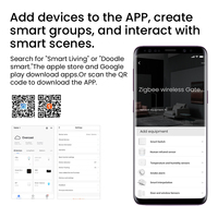 Télécommande intelligente XZJ Tuya 2,4 GHz WiFi et IR avec application mobile, contrôle vocal RF433 pour appareils de maison intelligente