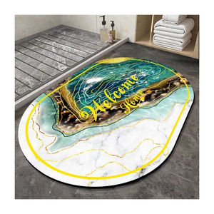 TIAN JIN modalità più bagno tappeto assorbente acqua gomma <span class=keywords><strong>tappetini</strong></span> porta diatomee fango tappetino antiscivolo bagno tappeto - Product Image 2