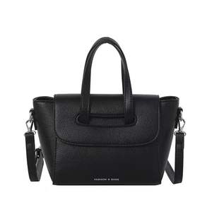 Bolso de Mano de Lujo Personalizado al por Mayor, Portátil, con Cierre, de Invierno, Suave, Moderno, de Alta Gama, con Patrón Vintage de Lichee, de Cuero PU - Product Image 6