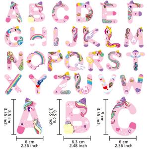 Aimants magnétiques pour réfrigérateur en forme de lettres d'animaux, lettres anglaises créatives, éducation précoce et éveil, jouets d'intelligence pour enfants - Product Image 6