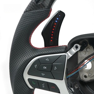 Levette del Cambio Magnetiche in Vera Fibra di Carbonio LED Intelligenti per Dodge Challenger Charger Durango Hellcat, Stile Sportivo - Product Image 4