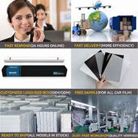 Film de protection de peinture PPF Wrap TPU transparent brillant pour application complète sur véhicule