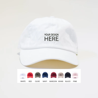 Gorra de Béisbol Estilo Dad Hat de 6 Paneles, de Algodón Desgastado Vintage, con Logotipo Bordado Personalizado
