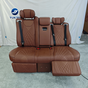 Asiento de Capitán Eléctrico de Lujo para Mercedes Benz Clase V <span class=keywords><strong>Vito</strong></span> W447, Modificación Interior de Furgoneta VIP, Asientos de Cuero Estilo Aviación - Product Image 1