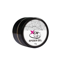 XGM ONGLES Private Label 10ml Élastique Dessin Gel Nail Art Couleurs UV Araignée Gel Polonais Dessin Au Trait