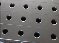 Banc de travail de soudage en fonte nitridée 3D robuste de haute qualité avec fixations