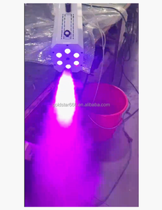 Main tenir Portable boîte de nuit Dmx <span class=keywords><strong>Disco</strong></span> Dj fête pistolet à fumée tireur Led Laser antibrouillard brumisateur RGB fumée Co2 Jet <span class=keywords><strong>Machine</strong></span> - Product Image 2