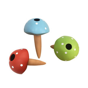 Sistema de riego automático de hongos de terracota coloridos <span class=keywords><strong>para</strong></span> jardín al aire libre, picos de goteo, Sensor de humedad del suelo, dispositivo de riego de plantas - Product Image 4