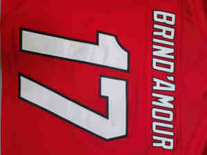 Qualité supérieure, couture personnalisée # 20 Sebastian Aho # 24 Seth Jarvis # <span class=keywords><strong>Maillot</strong></span> de hockey sur glace américain 37 Andrei Svechnikov - Product Image 4