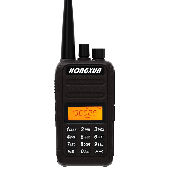 HX-340 New 10W Dual Band Encrypted Walkie Talkie Portable Tactical Two-Way for Radio for Secure Communication