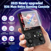 R36 Max Retro Mini Tragbare Handheld-Spielkonsole für Jungen – Spielgeschenk, 64 GB/128 GB R36s Max