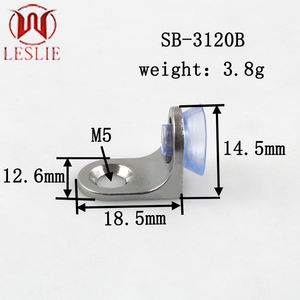 Accessoires pour armoires de meubles, étagères de séparation en verre, supports d'étagères, goujons de support d'étagère avec <span class=keywords><strong>vis</strong></span> - Product Image 3