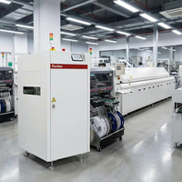 Machine de retournement et de rotation de cartes de circuits imprimés (PCB) haute vitesse contrôlée par PLC Conber pour ligne de production SMT avec moteur et engrenage