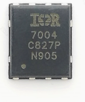 Transistor MOSFET IRFH7004 7004 d'origine, nouveau, IRFH7004TRPBF, montage en surface SMD, usage industriel, contactez-nous pour le prix