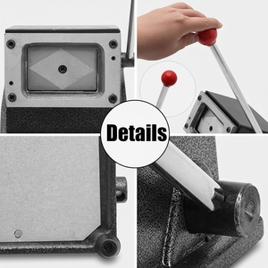 Fustellatrice per Carte da Gioco R3 88*63mm per Biglietti da Visita in PVC e Macchina Tagliacarte TCG - Product Image 5