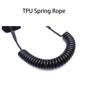 Laisse de planche à pagaie OSR de 10 pieds, corde élastique pour le pied, <span class=keywords><strong>sangle</strong></span> de traction à ressort pour la <span class=keywords><strong>cheville</strong></span>, pour sports nautiques - Unisexe - Product Image 4