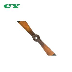 घर की सजावट मॉडल झंडा हवाई जहाज विमानन सजावट लकड़ी प्रोपेलर - Product Image 3