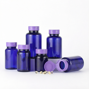 Botellas de Plástico PET Redondas de 100 ml para Bebidas, Grado Alimenticio, para Jugo, Leche, Té, Café, Bebidas Carbonatadas y Refrescos, Suministro de Fábrica - Product Image 1