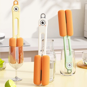 Wholesale Hot Selling <strong>Bottle</strong> <strong>Cleaner</strong> Multi-Functional Cleaning <strong>Brush</strong> and <strong>Bottle</strong> <strong>Brush</strong> - Product Image 2