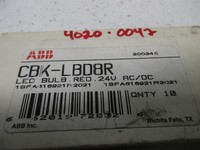 Bombilla LED Cbk-lbd8r Roja (en Caja) Nsnp