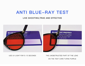 <span class=keywords><strong>Lunettes</strong></span> de jeu sur ordinateur personnalisées en <span class=keywords><strong>verre</strong></span> acétate CR39 classiques, <span class=keywords><strong>anti</strong></span>-<span class=keywords><strong>lumière</strong></span> <span class=keywords><strong>bleue</strong></span>, jaunes, oranges, rouges, ambrées - Product Image 2