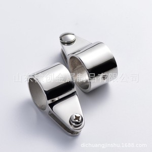 Collier de serrage en acier inoxydable Dichuang pour bimini top marin, raccord de tuyau robuste, personnalisable - Product Image 4