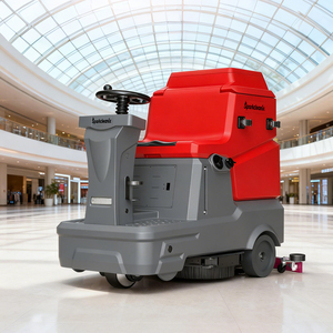 120L Water Floor Washing Machine Industrial Heavy Duty Street Road Cleaner Tile Floor Scrubber Tile Floor Scrubber - Product Image 1