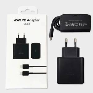 Cable de Datos USB C con Carga Súper Rápida PD 3.0 de <span class=keywords><strong>25W</strong></span> 45W Tipo-C para Samsung Galaxy S22 S23 S24 Ultra, Enchufe Europeo Incluido - Product Image 5