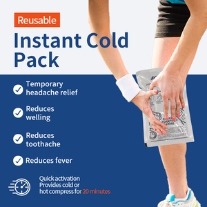 2024 Baolun 일회용 얼음주머니 수동 반죽 의료 응급 처치 인스턴트 콜드 팩 압축 - Product Image 5
