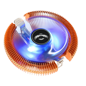 Air CPU cooler LGA 2011 computadora CPU fan 3pin E5 placa base iluminada Quiet <span class=keywords><strong>Desktop</strong></span> PC para X79 X99 2099 - Product Image 6