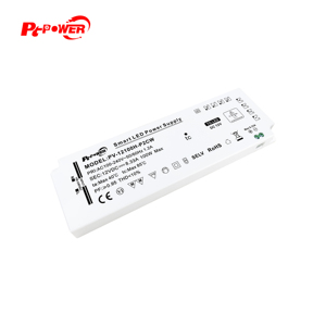 Controlador de Tira LED de Voltaje Constante de 100W con Alto Factor de Potencia (PF 0.95) para Gabinetes, 100-240V/200-240V AC-DC 12V 24V IP20, Fuente de Alimentación LED con PFC - Product Image 2