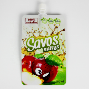 Bolsas de plástico con boquilla Bebidas personalizadas con asa de transporte Bolsa de alimentos de grano con boquilla - Product Image 3