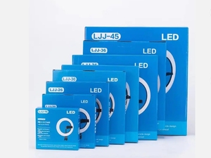 Anneau lumineux LED personnalisable de 12 pouces pour diffusion en direct en intérieur avec trépied en plastique pour téléphone – Vente en gros - Product Image 4
